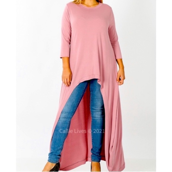 Callie Lives HP Hi Low Tunic Top Size: 3X Callie Lives - Picture 4 of 8